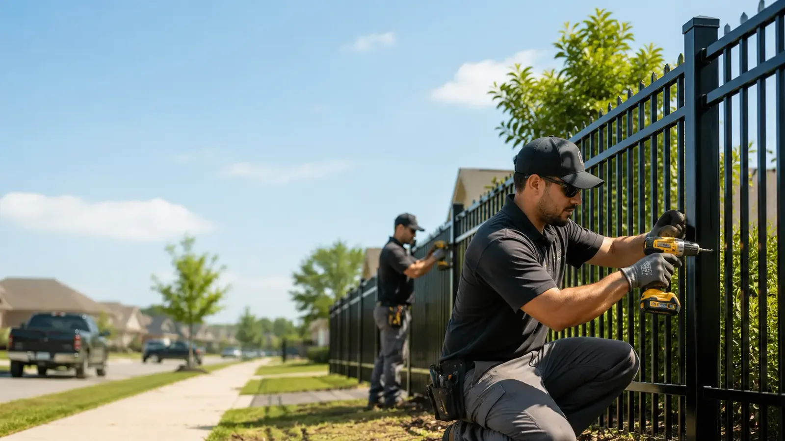 Metal Fence Installation in Naugatuck, WV